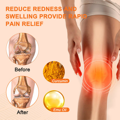 BBOJI™  Turmeric & Emu Oil Arthritis Soothing Pain Relief Massage Gel
