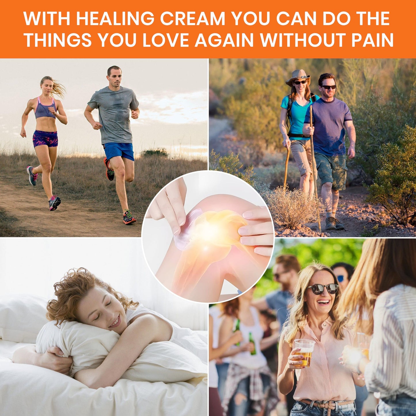 BBOJI™  Turmeric & Emu Oil Arthritis Soothing Pain Relief Massage Gel