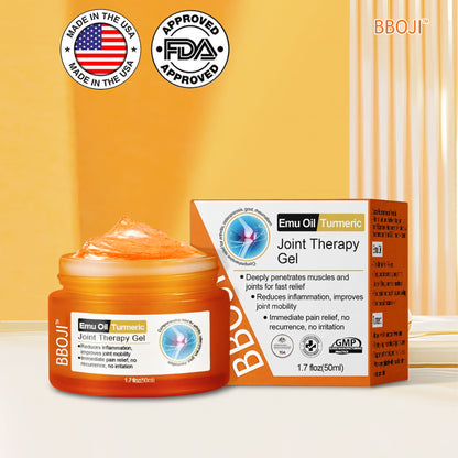 BBOJI™  Turmeric & Emu Oil Arthritis Soothing Pain Relief Massage Gel