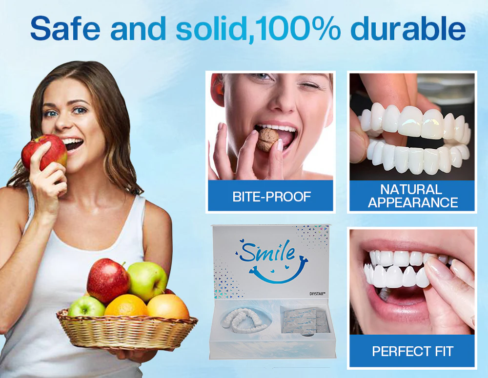 Official Store | DIYSTAR™ Moldable Dentures🧑🏽‍⚕️Obtain American Dental Association (ADA) Certification ✅